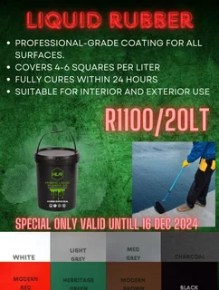 Hydro liquid Rubber paint
