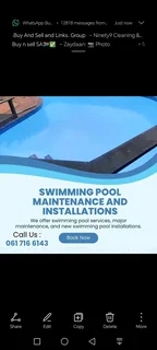Smart pool kzn. Swwiming pool services
