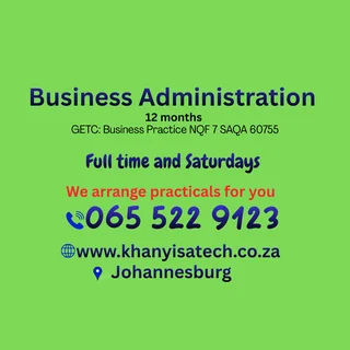 Short Courses: for Jan 2026  Cell: 065 522 9123