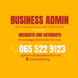 Short Courses: for Jan 2026  Cell: 065 522 9123