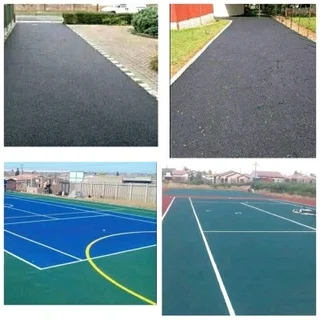 Tar Asphalt, tennis courts & paving