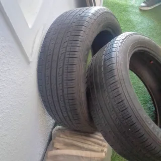Only two.  18&#34; tyres