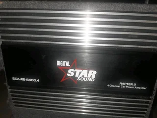 Car Amplifier w8400 and sub