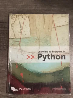 Learning to program in python book R200