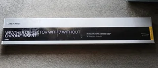 Window deflector set for Renault Kwid Dynamic