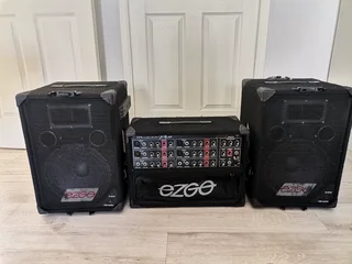 Karaoke Set (wharfedale Pro): Epm 610 Mixer + 2 * 100 Watt Speakers. Excellent Quality. No Mics