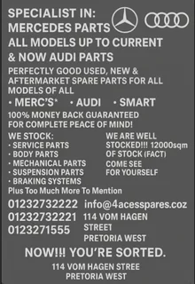 Mercedes New and Used Parts