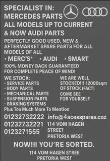Mercedes New and Used Parts