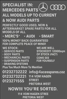 Mercedes New And Used Parts