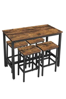 Bar table and Stools dining set