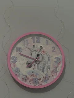 unicorn clock