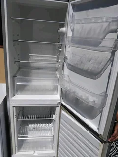 Metallic whirlpool fridge freezer with delivery