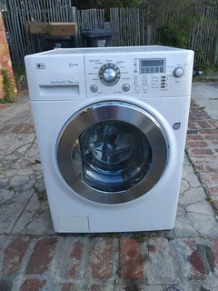 LG direct drive 8,4kgs washer and dryer with steam cycle with delivery