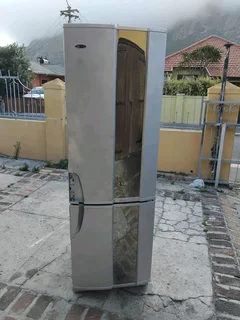 Silver fridge freezer with delivery