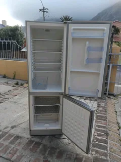 Silver fridge freezer with delivery