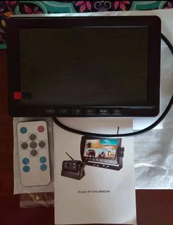 Wireless 7&#34;Quad Reverse Camera