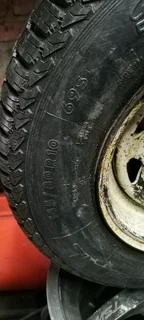 Tyre and rims for trailers available size 10