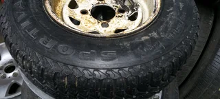 Tyre and rims for trailers available size 10