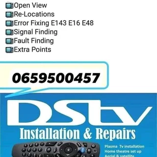 Dstv Accredited Installers And Signal Repairs In Midrand call 0659500457