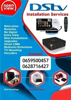 Dstv Accredited Installers And Signal Repairs In Edenvale Call 0659500457