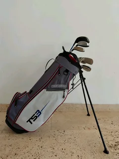 Ts3 golf clubs and bag