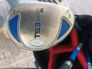 Ts3 golf clubs and bag
