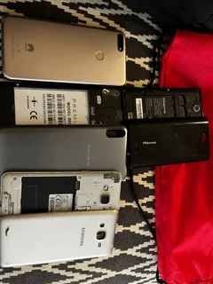 4 Used Phones Bundle – Huawei / Samsung / Hisense / Premio
