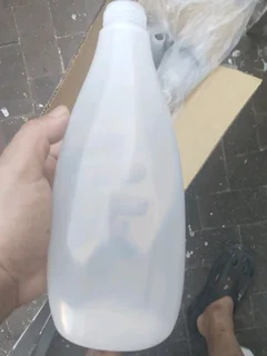 1 liter soft plastic bottke for sauce made in Japan. recycle No. 30