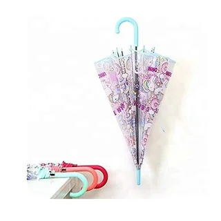 Umbrella Kids Unicorn Pink