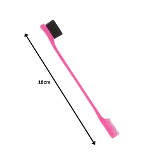 Edge Brush Set - 6-Pack Dual-Sided Hair Edge Control Brushes for Baby Hairs