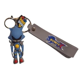 Supersonic Keychain - Cartoon Characters Action Figure Car Key Chain - Grey