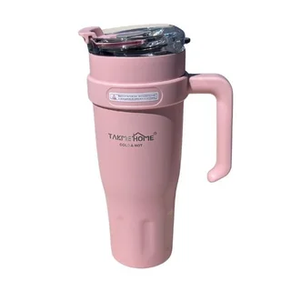 Takmehome 40oz Stainless Steel Vacuum Mug - Pink
