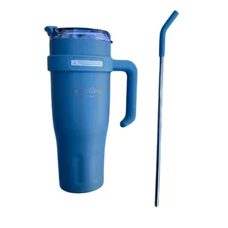 TAKMEHOME 40oz Stainless Steel Vacuum Mug - Blue