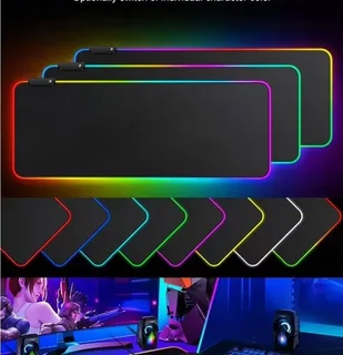 Anti-Slip Illuminated LED RGB Gaming Mousepad
