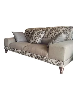 3 seater  cotton fabric  couche