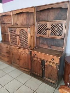 Solid wood bar room divider 3 PCs