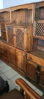 Solid wood bar room divider 3 PCs