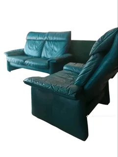 Genuine back recliner couches 2 1 seater