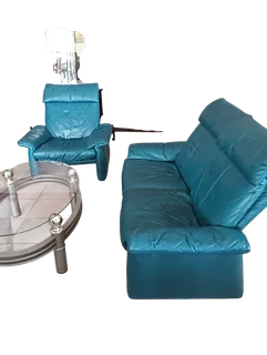 Genuine back recliner couches 2 1 seater