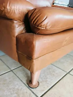 Genuine leather classic couches 2 and one seater