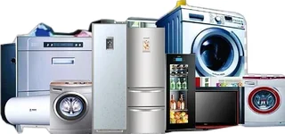 Fridges,washing machines,dishwashers,Aircons, oven stoves,microwaves,