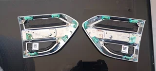 2022 FORD EVEREST CHROME FENDER GRILLS