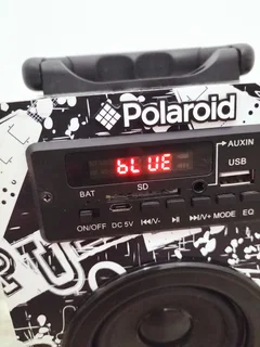 Polaroid punk Bluetooth speaker, barely used brand new condition.