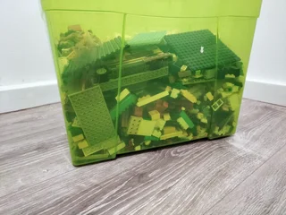 Lego crate with mixed sets, some still in tact for sale, brand new like pristine condition
