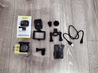 3 sets including vlogger kit, go pro mounts and action camera set