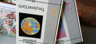 A set of Young Scientist books and a set of Juniir Encyclopedias