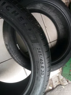 2X 245/40/R20 MICHELIN PREMEUY TYRES CALL NATAL 0688190717