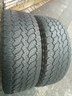2x 255/60/r18 General Grabbal At3 Tyres Call Natal 0688190717