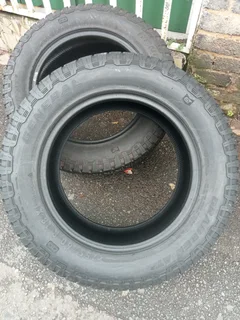 2x 255/60/R18 GENERAL GRABBAL AT3 TYRES CALL NATAL 0688190717