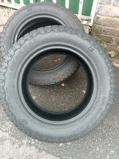 2x 255/60/R18 GENERAL GRABBAL AT3 TYRES CALL NATAL 0688190717